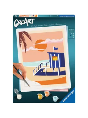 CreArt Beach - Cottage, Painting