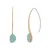 Charming bicolor earrings Sofia Sea Glass SKJ1807710