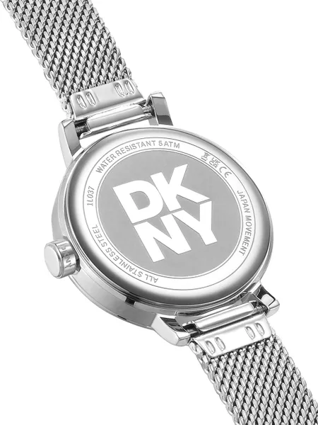 DKNY DK1L037M0015 Ladies Watch Soho Mini Silver 36mm 5ATM