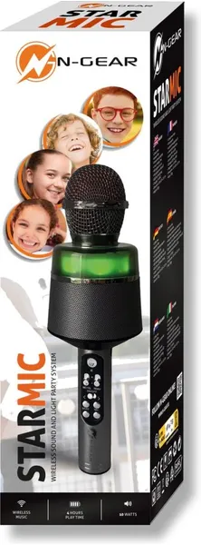 MICROPHONE KARAOKE BLUETOOTH/GREY STARMIC S20LSG N-GEAR