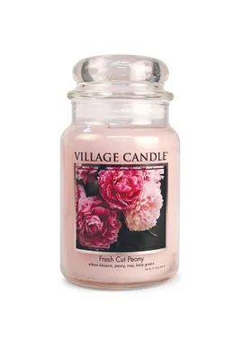 Scented candle in glass Fresh Cut Peonies (Fresh Cut Peonies) 602 g