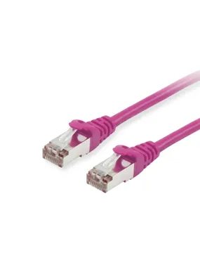 Aprīkot Cat.6 S/FTP Patch Cable, 0,15m, violets