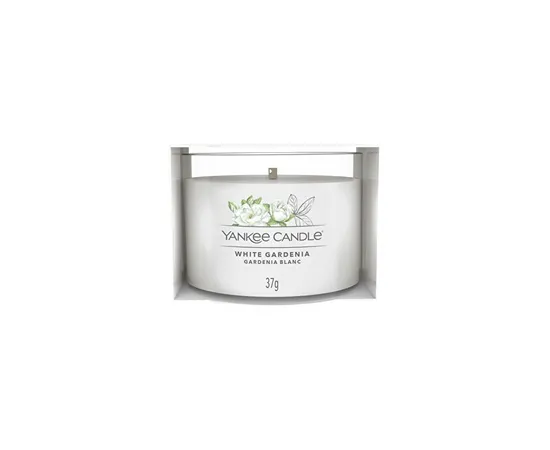 Votive candle in glass White Gardenia 37 g