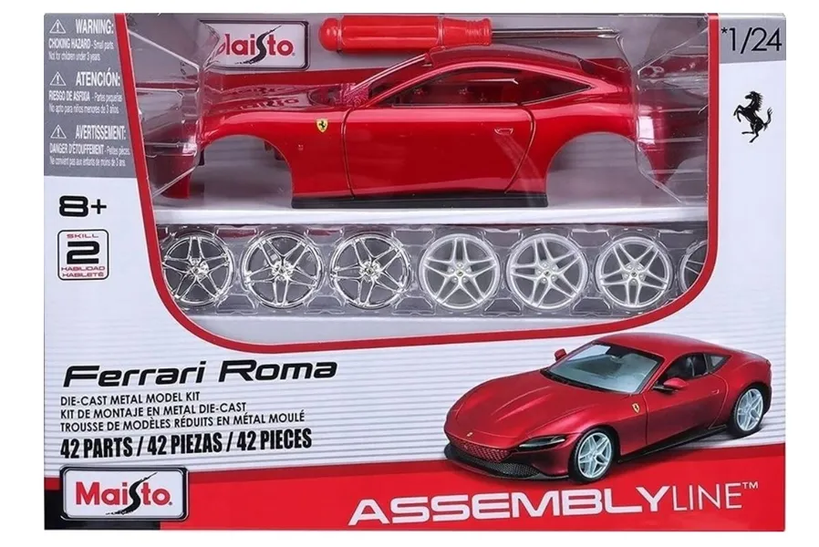 Ferrari Roma 1/24 to fold