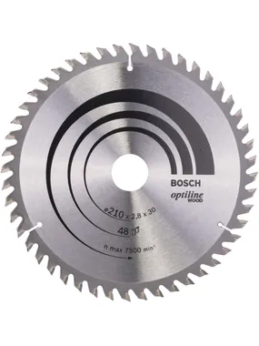 Circular saw blade Optiline Wood, Ø 210mm, 48T