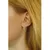 Forget-me-not silver earrings with natural blue Swarovski ® topaz Gemstones SILVEGOB70164B