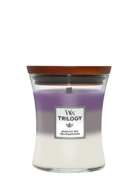 Scented medium candle Trilogy Amethyst Sky 275 g