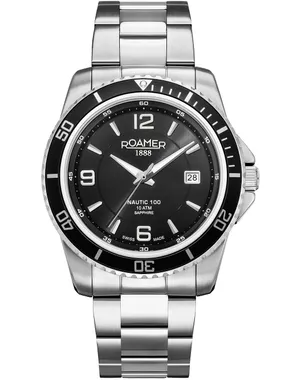 Roamer 862844 41 55 20 Mens Watch Nautic 100 43mm 10ATM