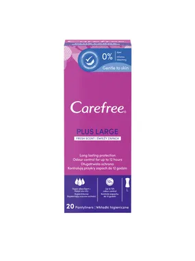 Plus Large panty liners fresh scent 20pcs