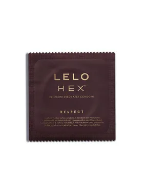 LELO - HEX CONDOMS RESPECT XL 36 PACK