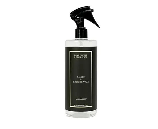 Home spray black Amber & Sandalwood (Home Textile & Room Spray) 500 ml