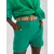 Women's green shorts