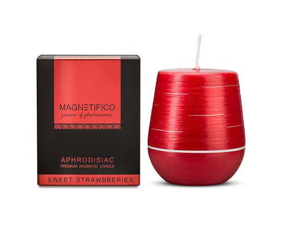 Aphrodisiac scented candle Sweet Strawberries (Aphrodisiac Candle) 200 g