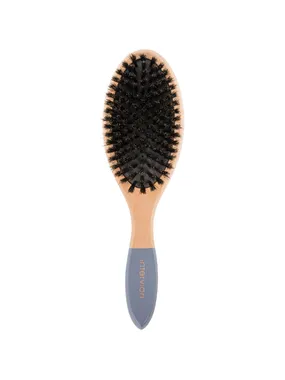 Wooden Line wooden brush with natural bristles Gray