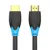 Cable HDMI 2.0 Vention AACBF, 4K 60Hz, 1m (black)