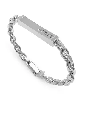 Stylish steel bracelet X Plate JUXB03000JWST