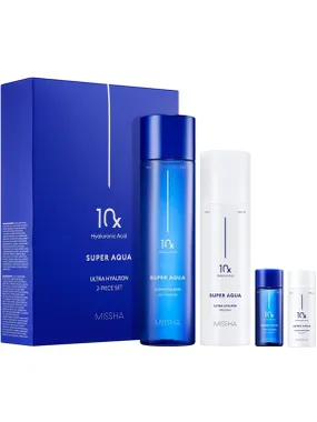 Gift set of Super Aqua Ultra Hyalron skin moisturizing care