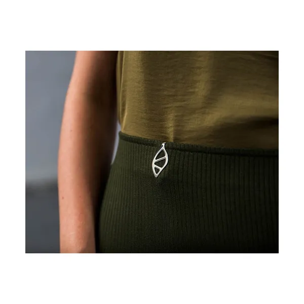 Elegant smart pendant with accessories Leaf Urban Gray Rose HT-20LF-GR-01
