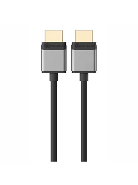 ALOGIC Slim Super Ultra 8K HDMI to HDMI Cable – Male to Male - Space Grey - 2m