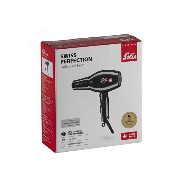 Swiss Perfection Black hair dryer