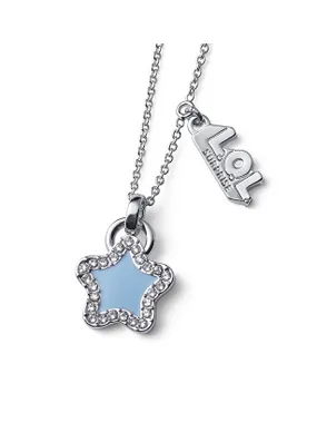 Girl's necklace Star with crystals Star L1003BLU