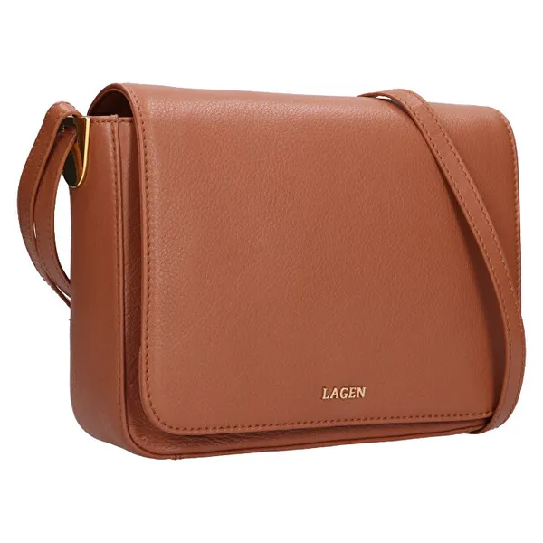 Women's leather crossbody bag BLC-22/2061 CGN