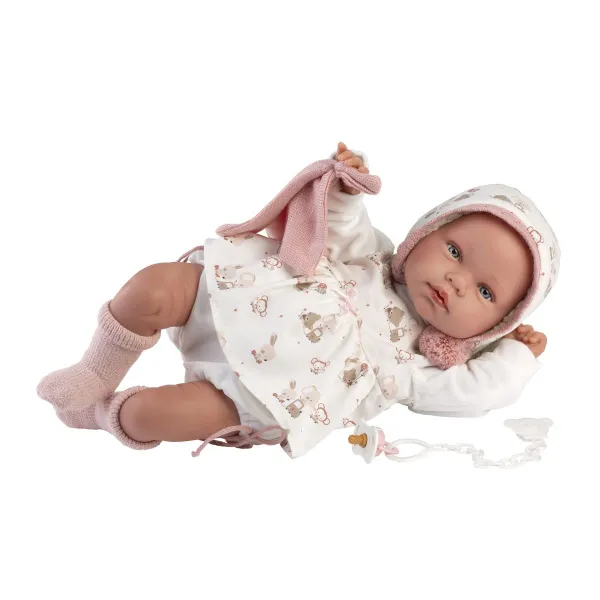 Crying baby doll Tala 44 cm