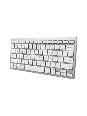 Trust 24653 tastatūra Office Bluetooth QWERTZ vācu sudraba, balta