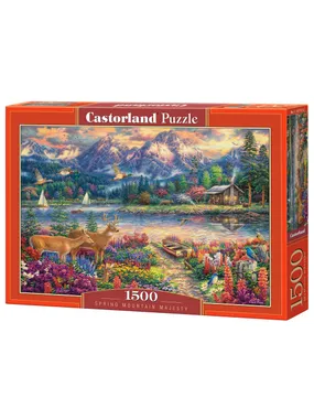 Puzzle 1500 elements Spring mountain majesty