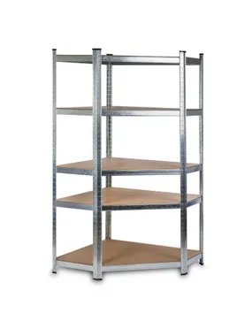 Corner standing shelf 180x90x40cm humberg HR-817