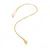 Hot Diamonds F Jac Jossa Soul Gold Plated Necklace DP944 (Chain, Pendant)