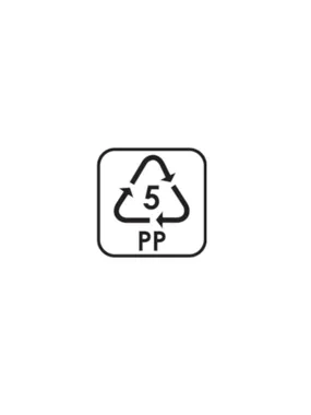 PlastTeam ProBox Recycle QR 14L container with lid, black