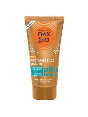Tanning accelerator with golden particles Ultra Bronze Travel 50ml
