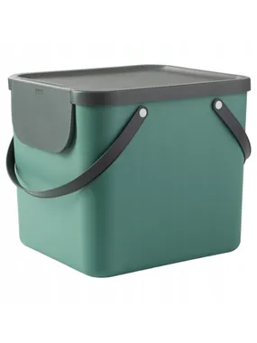 Rotho Albula 40L green sorting bin