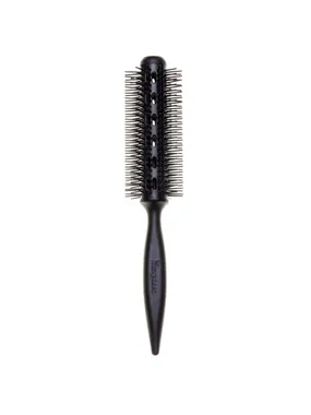 D300 Hyflex Radial Vent Brush Ventilated Hair Brush Black