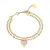 All You Need is Love Delicate Double Bracelet JUBB04206JWYGPK