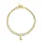 Bold Bear Double Gold Plated Amazonite Bracelet 1003972300