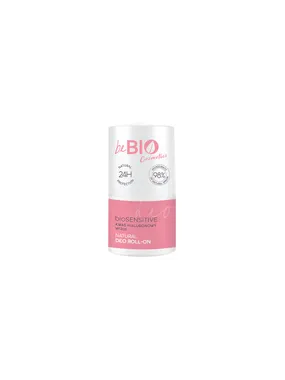 Natural deo roll-on based on natural alum with hyaluronic acid and heather extract 50ml