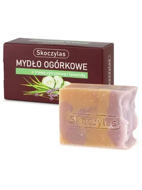 Cucumber soap with lemon grass and 100g lavender