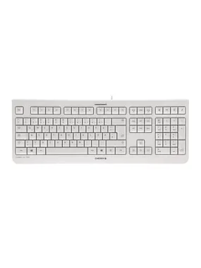 CHERRY KC 1000 tastatūra USB AZERTY Beļģijas pelēka