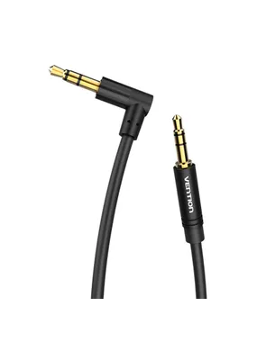 Cable Audio AUX 3.5mm to 90° 3.5mm Vention BAKBG-T 1.5m Black