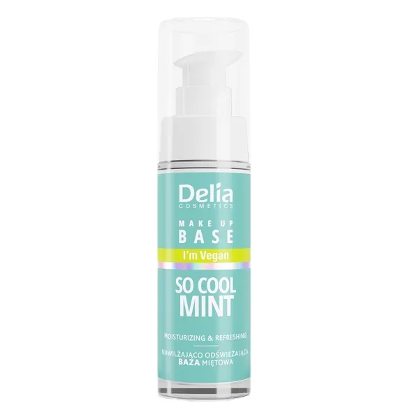 Vegan Make Up Base vegan moisturizing and refreshing base So Cool Mint 30ml