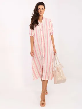Women's white-pink dress