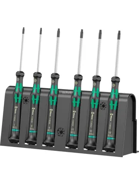 2067/6 electronics TORX BO screwdriver set + rack