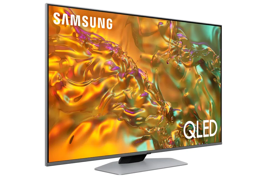 Samsung Q80D QE85Q80DAT 2,16 m (85 collas) 4K Ultra HD viedtelevizors Wi-Fi sudraba krāsā