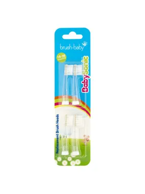 BabySonic sonic toothbrush heads 18-36m 4pcs.