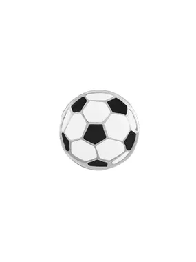 Stylish brooch with KS-210 soccer ball design