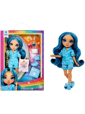 Rainbow High Junior High PJ Party - Skyler (Blue), doll