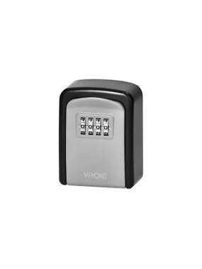 Small key safe with combination lock