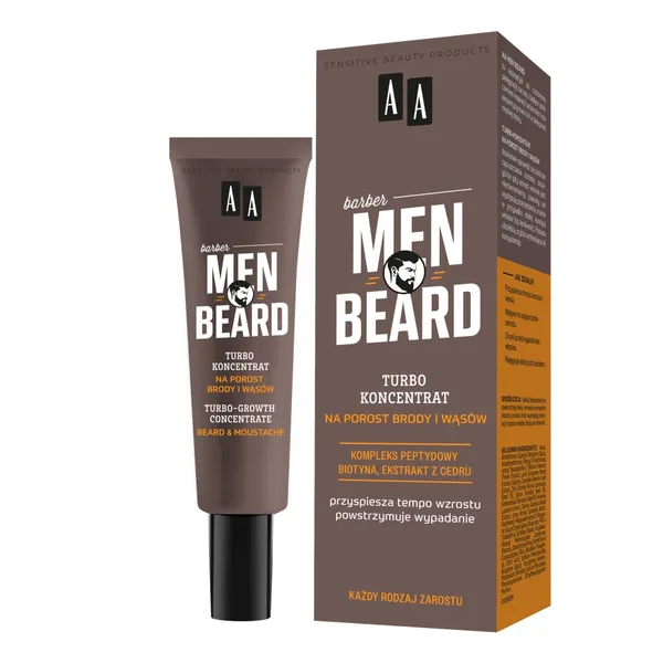 Men Beard turbo-concentrate for beard and mustache growth 30ml